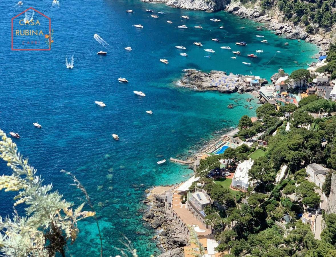 Casa Rubina Villa Capri Dış mekan fotoğraf